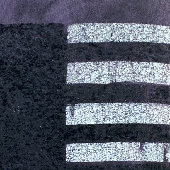 Archaic by Affliction Free Air Y2K Tattoo Graphic Eagle US Flag Grunge Top-L - Picture 11 of 15